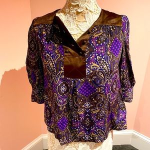 Banana republic silk top